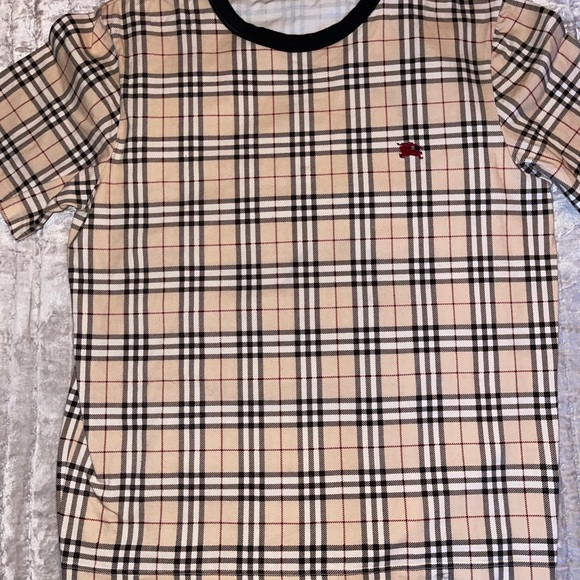 Burberry Tops - Burberry Preloved shirt size L excellent condition size is shown on picture.